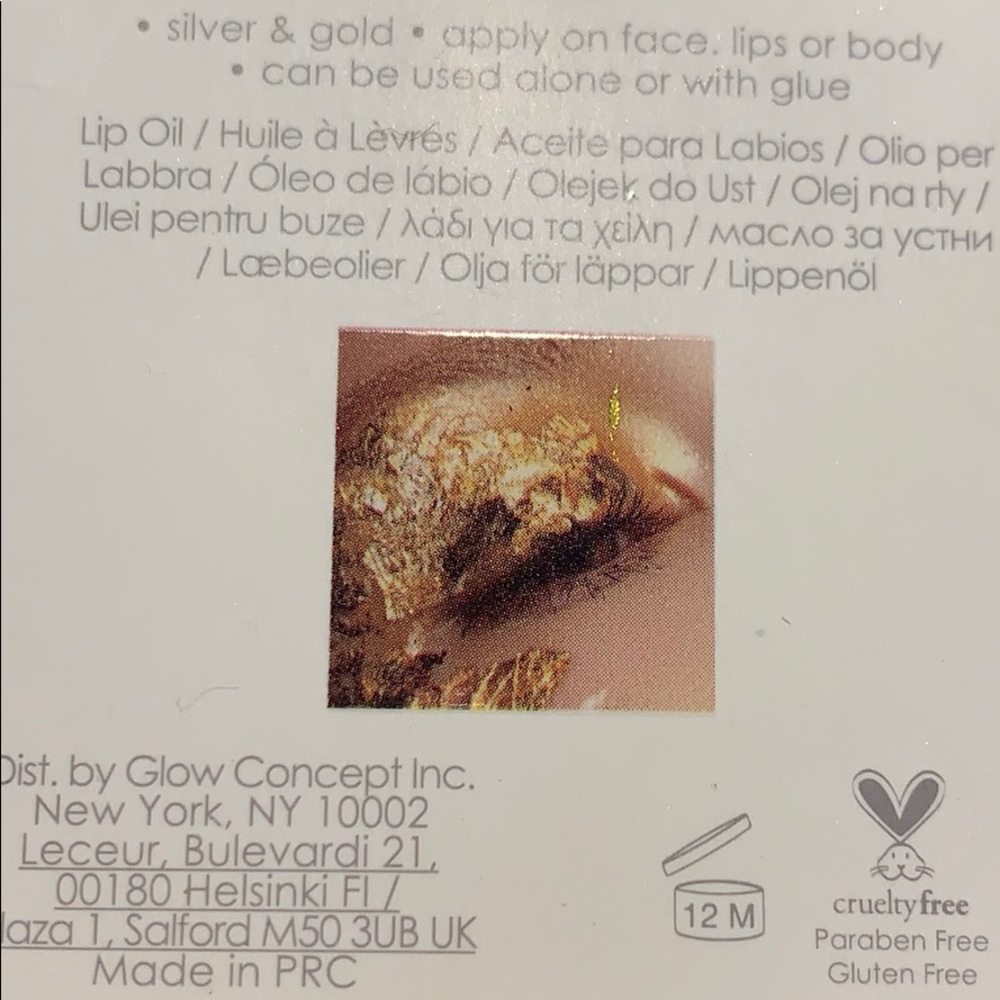 🎉😊💋Winky Lux Face Foil in silver and Gold😱🎉😍 - Picture 7 of 10